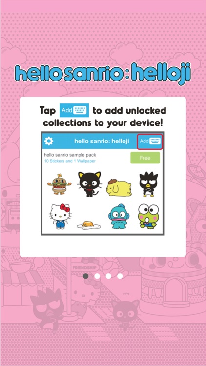 hello sanrio: helloji screenshot-0