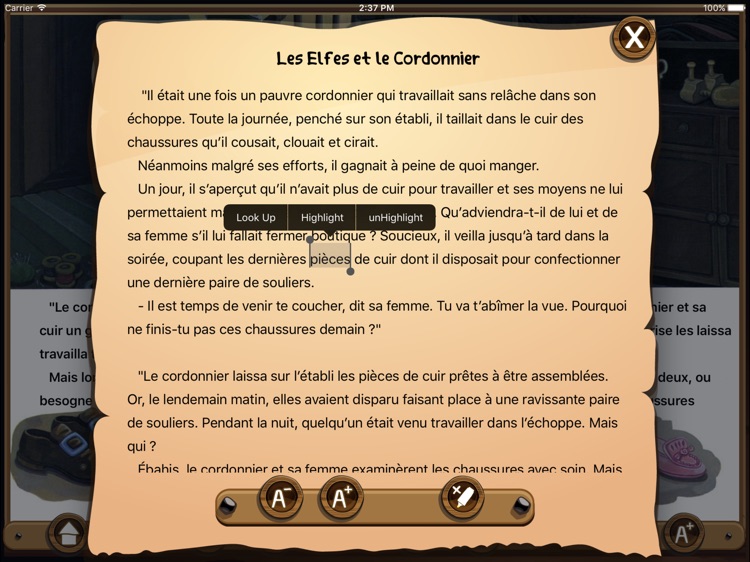 Les Elfes et le Cordonnier screenshot-3