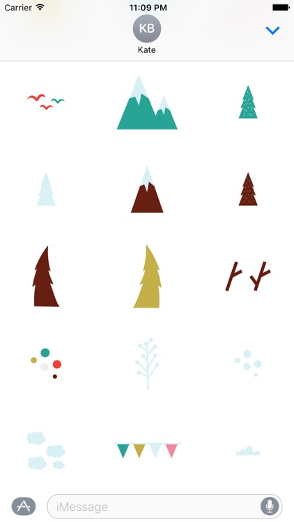 Scandi Kinder 45+ Stickers