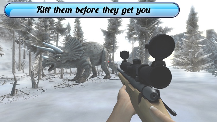 Jurassic Dinosaur Hunter : Ice Age Challenge 2017 screenshot-4