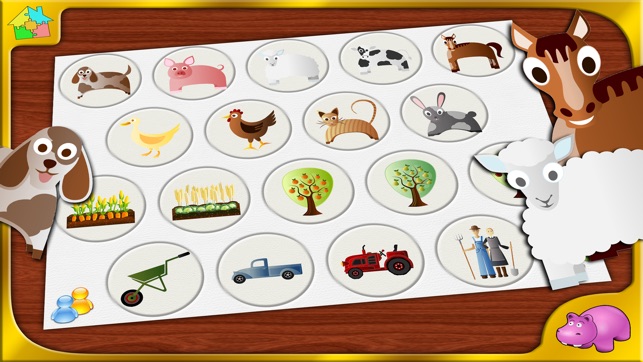 Farm Jigsaw Puzzle - Animals and Plants