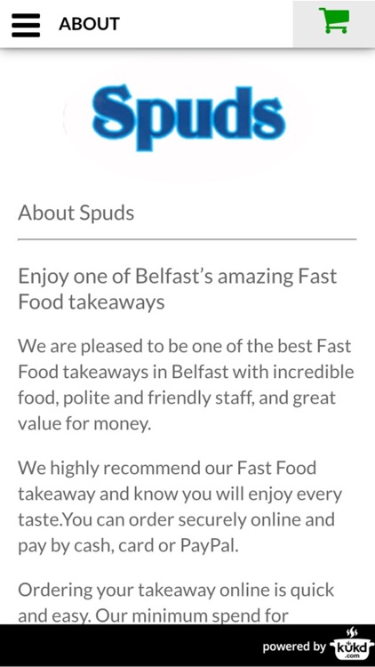 Spuds Fast Food Takeaway screenshot-3