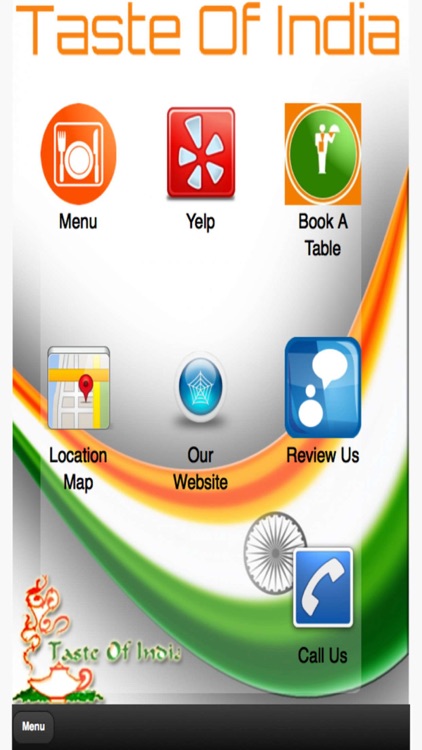 Taste Of India Restaurant App