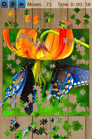 Butterfly Jigsaw Puzzle Game screenshot 2