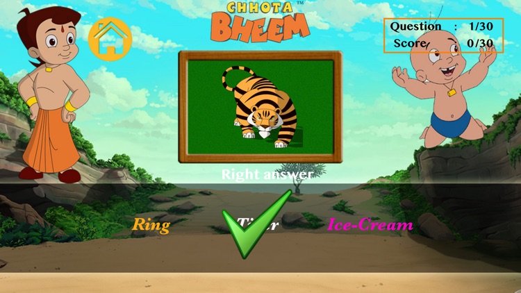 Words and Alphabets Game with Bheem screenshot-3