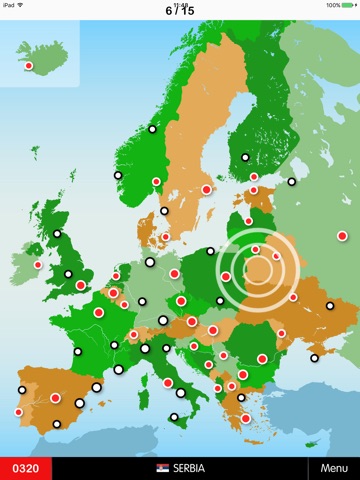 TopoQuiz EU screenshot 2