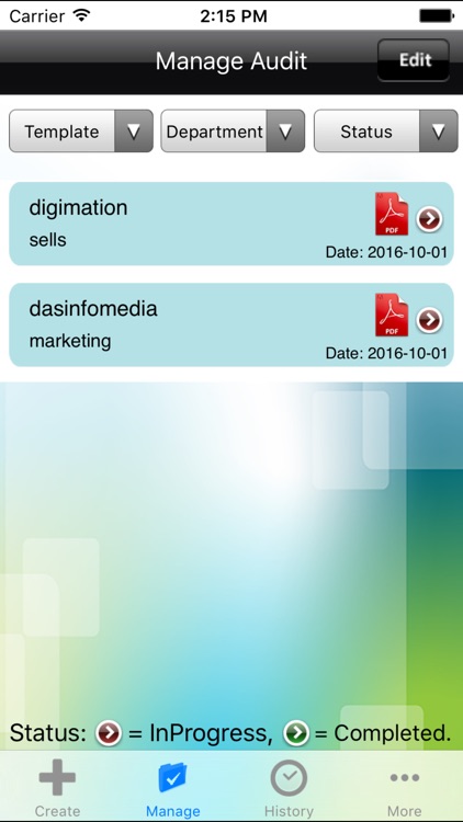 ISO 9001 Audit - ISO 14001 Audit for iPhone