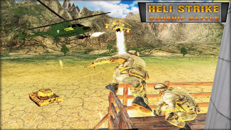 Heli Strike Gunship Battle 3D