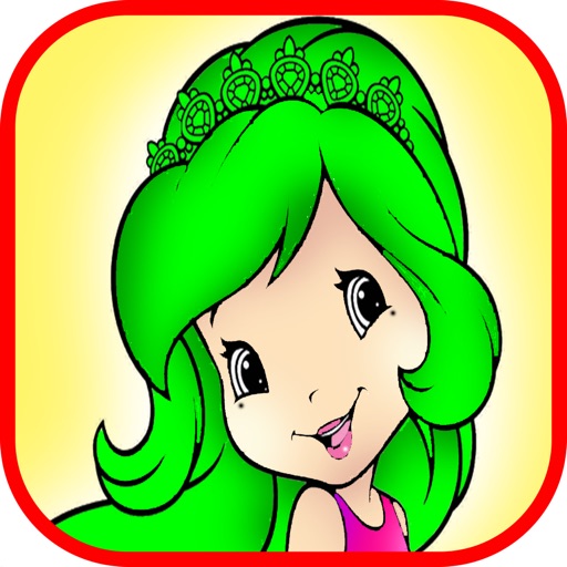 Coloring Fun kids coloring book For Strawberry Paintbox Games free iOS App