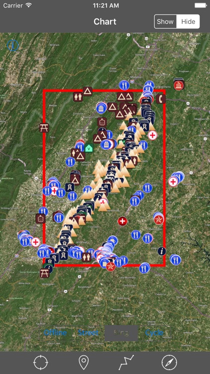 Shenandoah National Park – GPS Offline Navigator