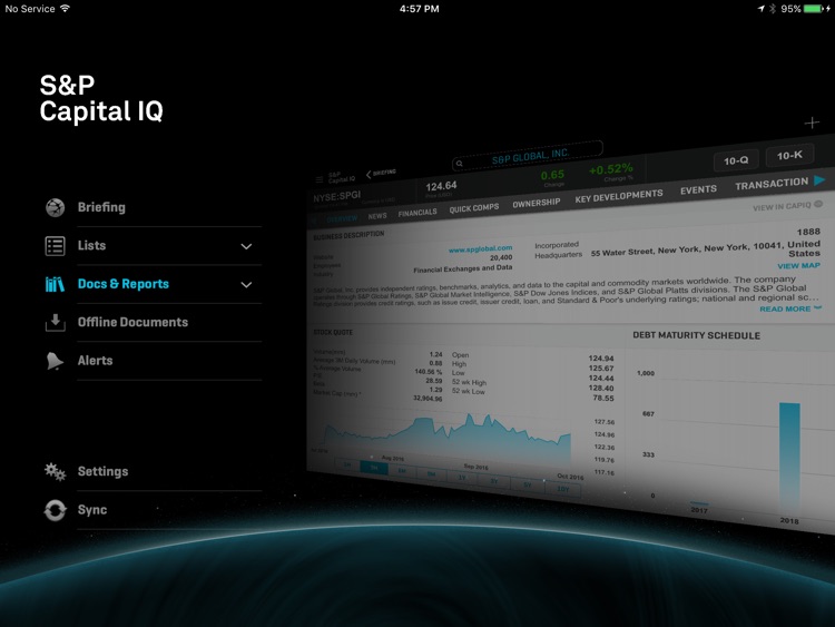 S&P Capital IQ for Tablets