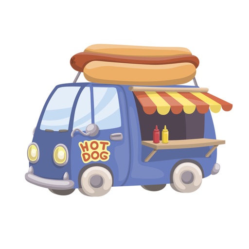 Stickers On The Go - Fast Food & Eating Stickers icon