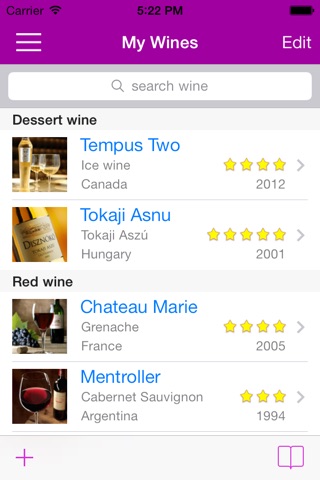 Winebook Pro screenshot 4