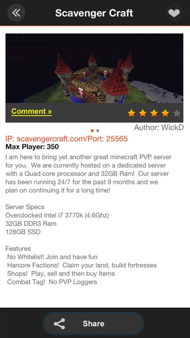 Servers for Minecraft - McPedia Communityのおすすめ画像2