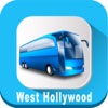 City of West Hollywood California USA where is Bus