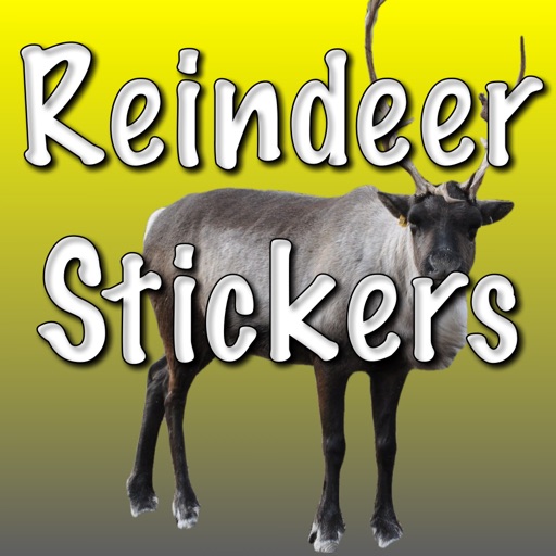 Cute Reindeer Stickers icon