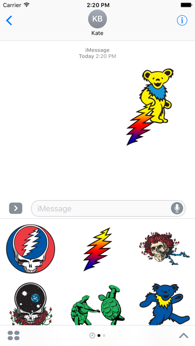 How to cancel & delete Grateful Dead Sticker Pack from iphone & ipad 2