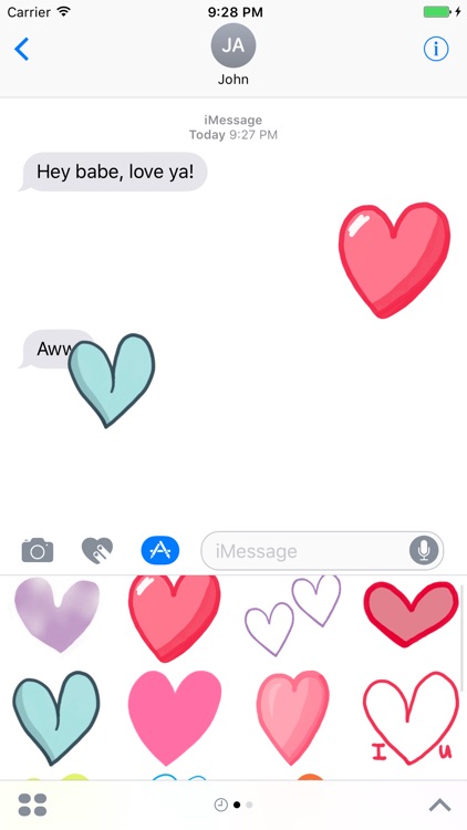 Hearts Sticker Pack