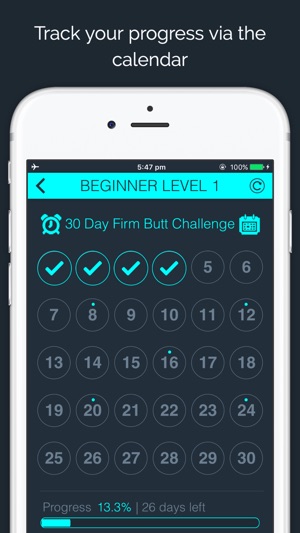 30 Day Firm Butt Challenge截图