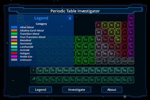 Periodic Table Investigator screenshot 3