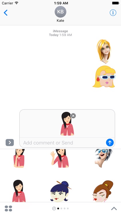 Pretty Ladies Sticker Pack