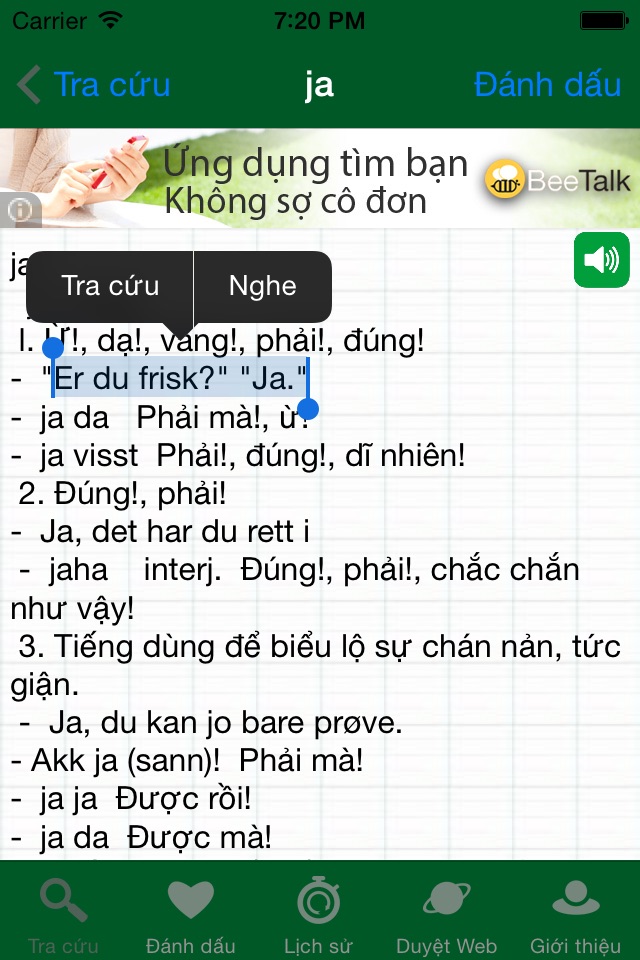 NOEDict - Từ điển Na Uy - Việt screenshot 3