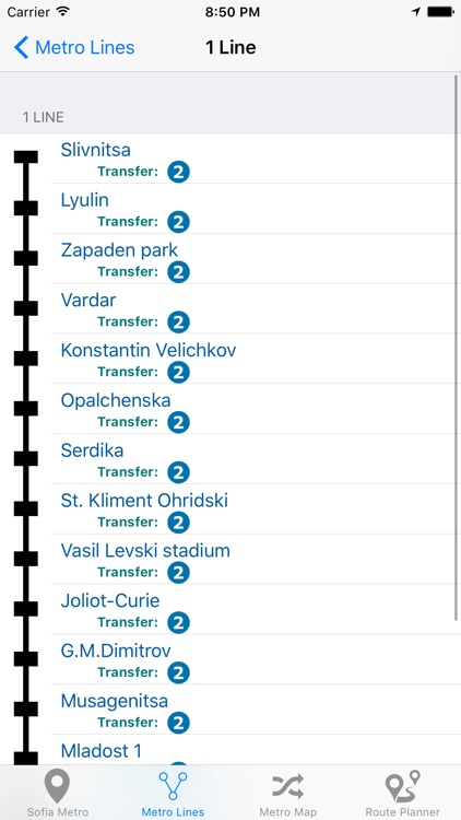 Sofia Metro screenshot-4