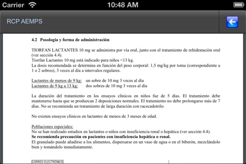 Diccionario de Medicamentos SP screenshot 4