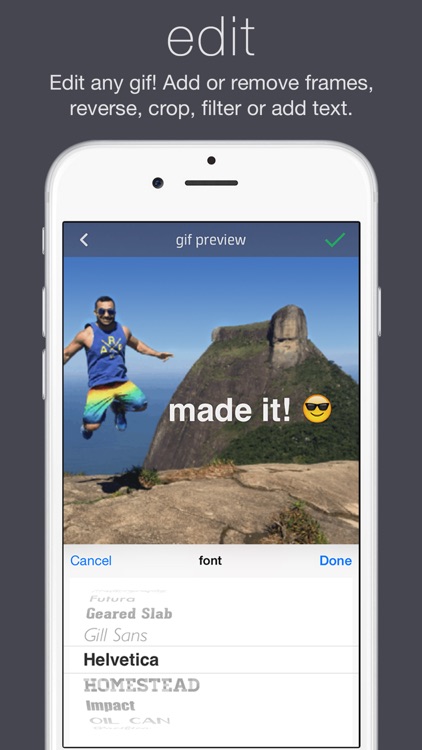 Giffer - Animated GIF Maker App screenshot-3