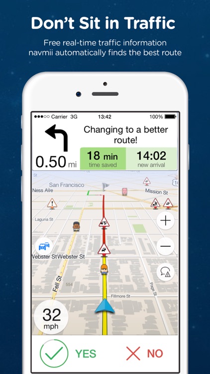 Navmii GPS Finland: Offline Navigation and Traffic