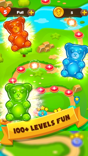 Toy Jelly Bear POP - Funny Blast Match 3 Free Game(圖3)-速報App