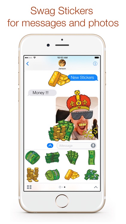 Swag Stickers for iMessage