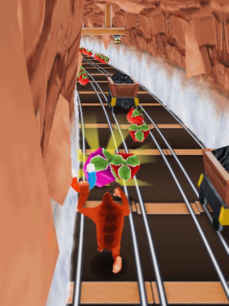 【图】猴子跑酷之地铁雪地道路酷跑(截图3)