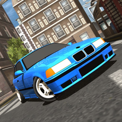 Sports Car Driving in City iOS App