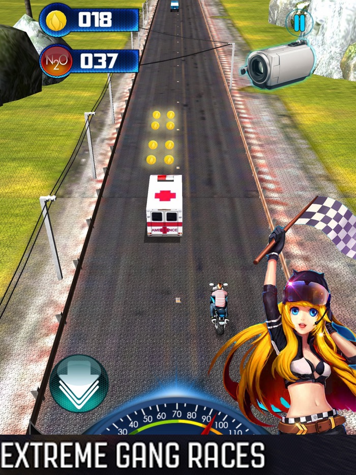 3D MOTOR Racing Games Free