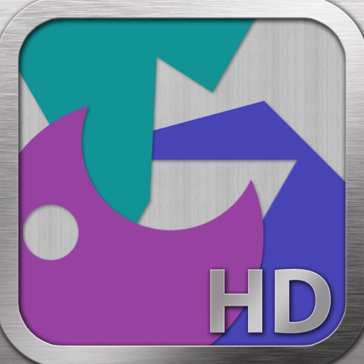 Tangramirror HD Pro - th different tangram puzzle iOS App