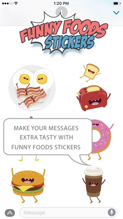 Funny Food Sticker Pack