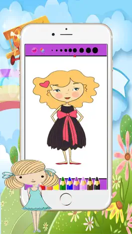 Game screenshot Cartoon Kid color easy kid games 4 yr old girls apk
