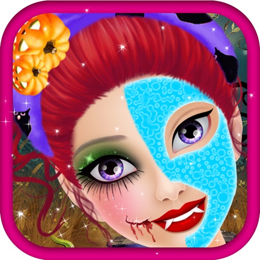 Halloween Spa Makeup Salon - Kids Game for Girls iOS App