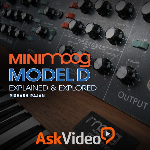 Minimoog Model D Explained and Explored iOS App