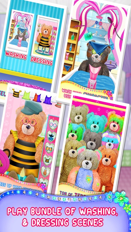 Teddy Bear Makeover - A Animal Makeup & Dress-up Game screenshot-3
