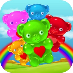 Gummy Bear Match - Free Candy Game