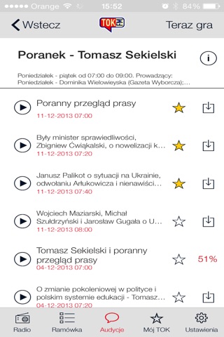 TOK FM - Radio i Podcasty screenshot 3