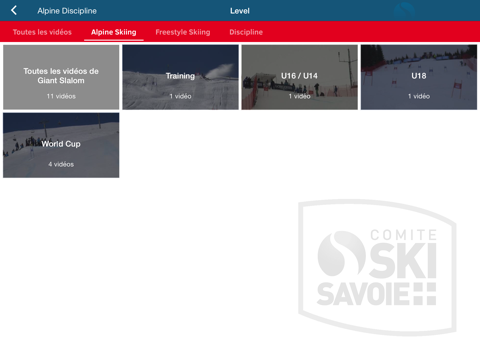 Comité de Ski de Savoie screenshot 2