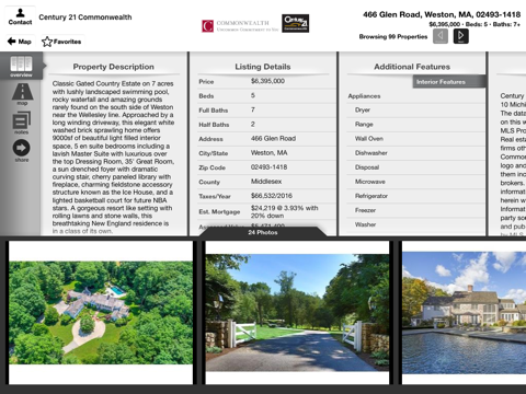 Commonwealth Real Estate for iPad screenshot 4