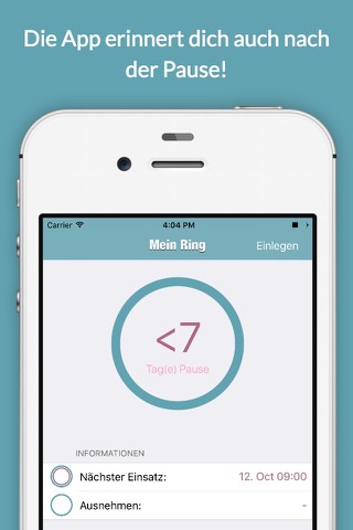 Contraceptive Ring - Your Contraception Diary screenshot 2