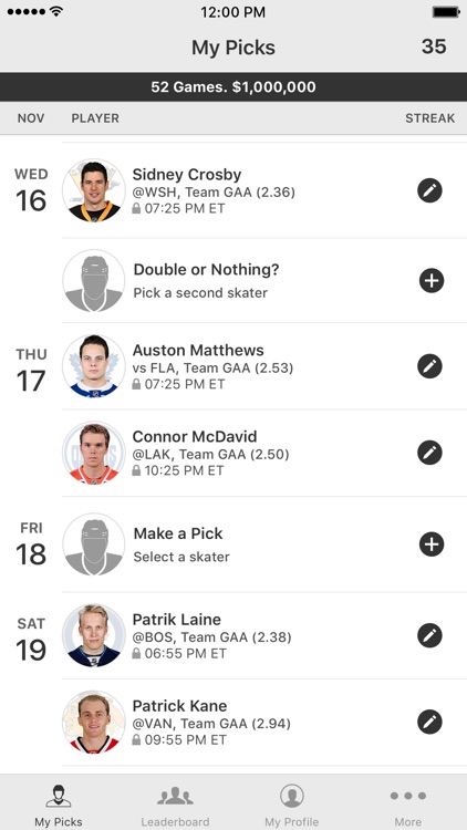 NHL.com Beat the Streak