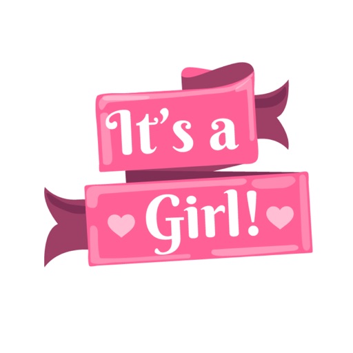 It's A Girl! Stickers icon