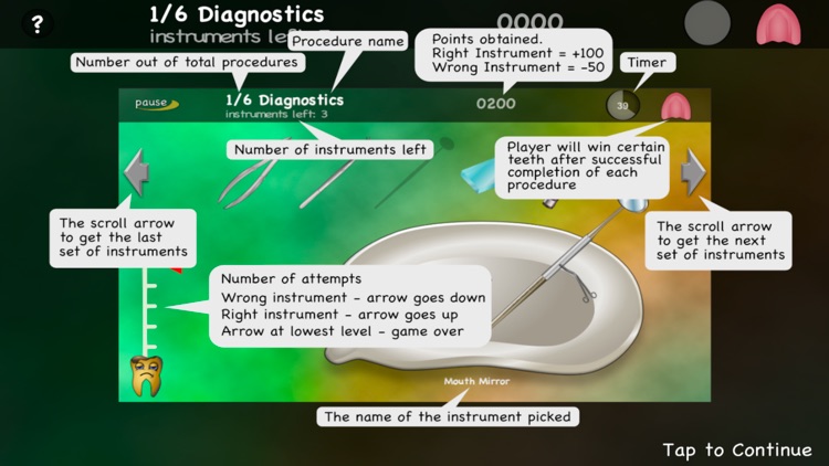 Dental Assistant - Fun with instruments screenshot-3