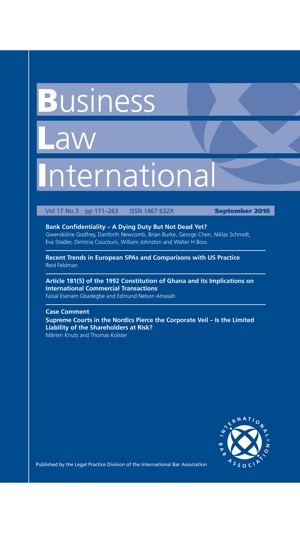 Business Law International(圖1)-速報App